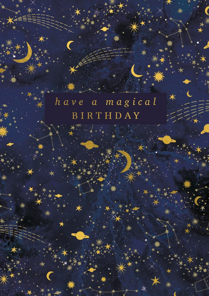 Magical Birthday Standing Ovation Card (SOV07)