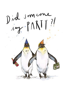 Did Someone Say Party?! Snowtap Card