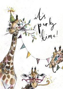 It's Party Time Snowtap Card