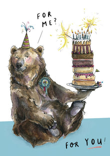For Me? for You! Snowtap Card