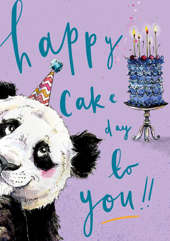 Happy Cake Day Snowtap Card