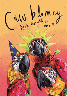 Caw Blimey Another Birthday Snowtap Card