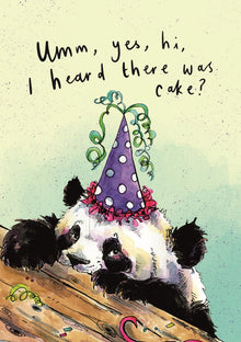 I Heard There Was Cake? Snowtap Card