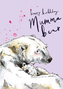 Mumma Bear Snowtap Card
