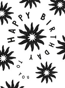 Happy Birthday to You Tidal Ink Card