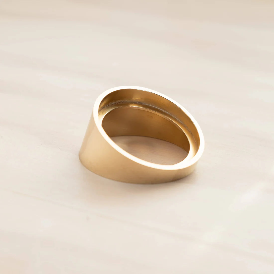 Tilt - Ink Pot Holder | Solid Brass