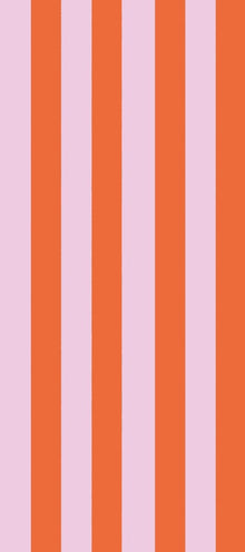 Pink & Orange Stripes Tissue