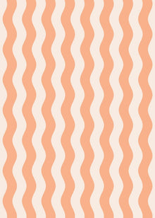Orange Wave Tissue Paper – view 2
