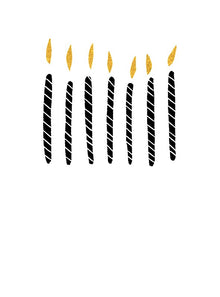 Birthday Candles Tiny But Mighty Card