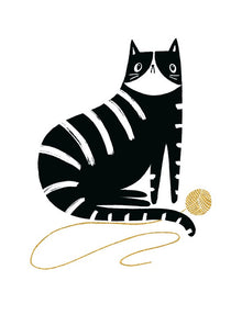 Cat Tiny But Mighty Card