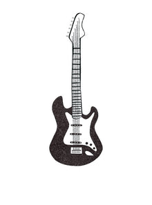 Electric Guitar Tiny But Mighty Card