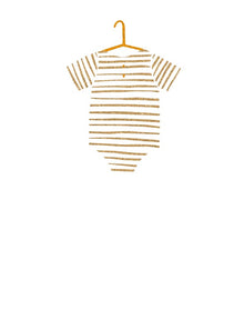Baby Grow Tiny But Mighty Card