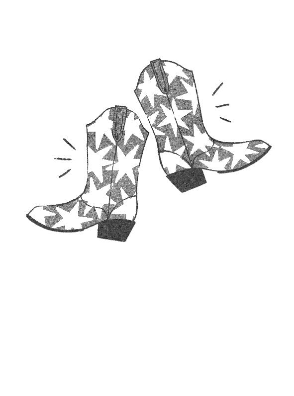 Dancin' Boots Tiny But Mighty Card