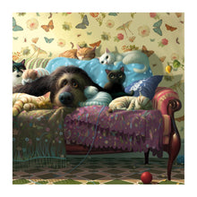 Cuddle Toby the Dog Card
