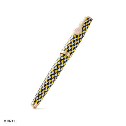 Estie Charlie Brown pen with checkered design