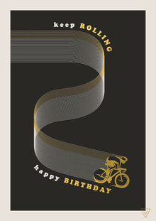 Keep Rolling Vertigo Card