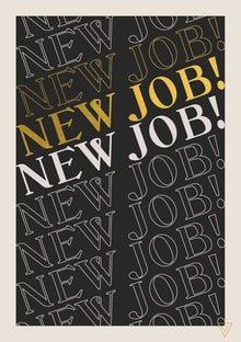 New Job! Card
