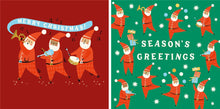 Santa Band Christmas Card Wallet (10 Cards) – view 3