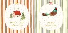 Cosy Christmas Card Wallets Christmas Card Wallet (10 Cards) – view 3