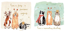 Cats & Dogs Louise Mulgrew Christmas Card Wallet (10 Cards) – view 3
