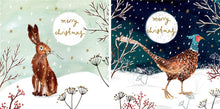 Hare & Pheasant Louise Mulgrew Christmas Card Wallet (10 Cards) – view 3