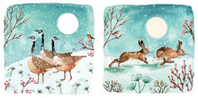 Geese & Hares Louise Mulgrew Christmas Card Wallet (10 Cards) – view 3