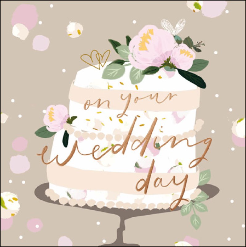 On Your Wedding Day Greetings Card