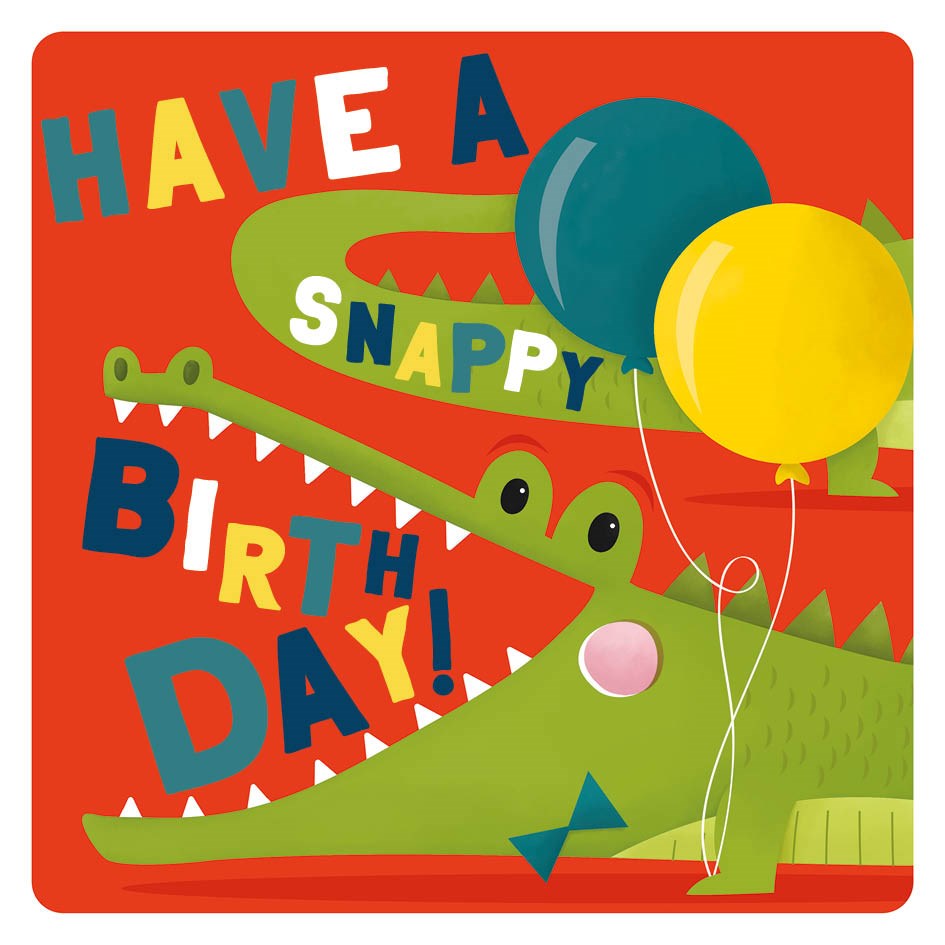 Have a Snappy Birthday Wild Side Card