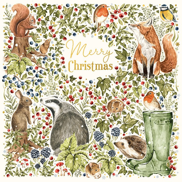 Countryside Christmas Charity Christmas Card Pack (6 Cards)