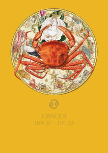 Cancer Myrtle & Mary Zodiac Card